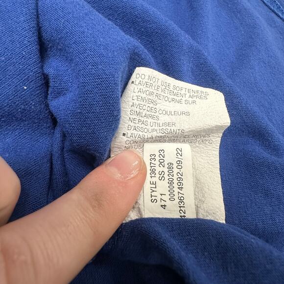 Under Armour Project Rock Brahma Bull Blue Orange Mens M Loose Graphic T-Shirt - Picture 9 of 9